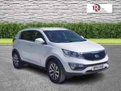 White Used 2014 Kia Sportage 2 SUV | £4,595 (Fair price)