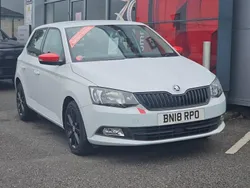 White Used 2018 Skoda Fabia Hatchback | £8,300 (Good price)