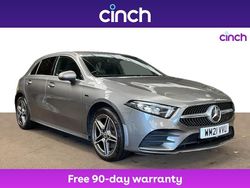 Grey Used 2021 Mercedes A250 AMG line Hatchback | £16,449 (Fair price)