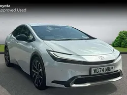 Platinum white pearl (premium paint) Used 2024 Toyota Prius Hatchback | £31,924