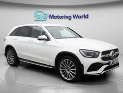 White Used 2020 Mercedes GLC300 AMG Line Premium Estate | £24,500 (Fair price)