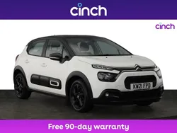 White Used 2021 Citroën C3 PureTech Hatchback | £10,399 (Fair price)
