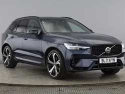 Denim blue Used 2021 Volvo XC60 R-Design Pro SUV | £36,850 (Fair price)