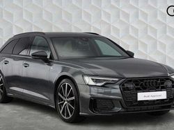 Grey Used 2025 Audi A6 Black Edition Estate | £38,750 (Expensive)