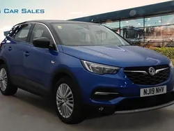 Blue Used 2019 Vauxhall Grandland X Sport SUV | £9,995 (Fair price)