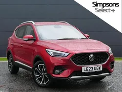 Red Used 2023 MG ZS Exclusive Sedan | £13,395 (Fair price)