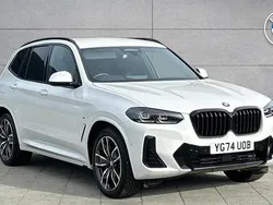White Used 2024 BMW X3 M Sport SUV | £45,490 (Expensive)