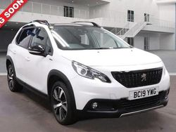 White Used 2019 Peugeot 2008 GT-line SUV | £11,450 (Fair price)