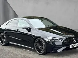 Black Used 2024 Mercedes CLA200 AMG Line Premium Plus Sedan | £32,431 (Fair price)