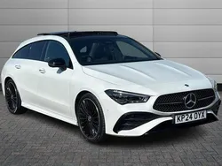 White Used 2024 Mercedes CLA220 AMG Line Premium Plus Sedan | £31,795 (Fair price)