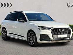 White Used 2020 Audi Q7 Black Edition SUV | £41,316 (Fair price)