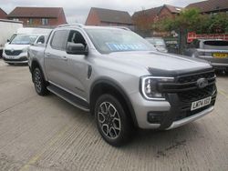 Silver Used 2024 Ford Ranger Wildtrack Pickup | £41,500 (Fair price)