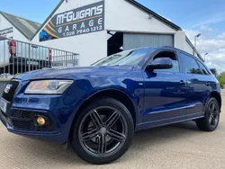 Scuba blue Used 2016 Audi Q5 S-line plus SUV | £12,000 (Fair price)