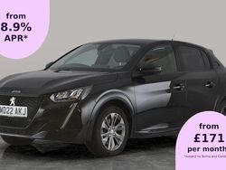Black Used 2022 Peugeot e-208 Allure Premium Hatchback | £12,386 (Good price)