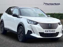White Used 2021 Peugeot e-2008 Premium SUV | £13,450 (Fair price)