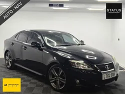 Black Used 2012 Lexus IS250 Sedan | £5,995 (Fair price)