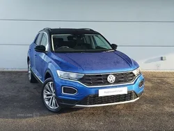 Blue Used 2018 VW T-Roc Design SUV | £16,495 (Fair price)