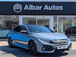 Grey Used 2017 Honda Civic Prestige Hatchback | £14,495 (Fair price)