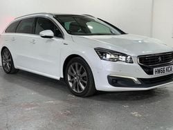 White Used 2016 Peugeot 508 GT-line Estate | £8,895 (Fair price)