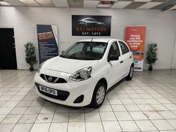 White Used 2016 Nissan Micra Visia Hatchback | £4,795 (Fair price)