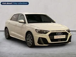 White Used 2023 Audi A1 S-Line Hatchback | £21,849 (Fair price)