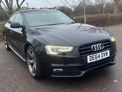 Black Used 2014 Audi A5 Sportback Black Edition Hatchback | £8,499 (Fair price)