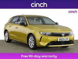 Yellow Used 2023 Vauxhall Astra Design Edition Hatchback | £14,999 (Good price)