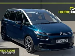 Blue Used 2022 Citroën C4 SpaceTourer Shine MPV | £16,799 (Good price)