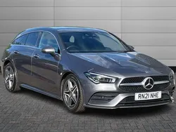 Grey Used 2021 Mercedes CLA200 AMG Line Premium Plus Estate | £23,095 (Fair price)