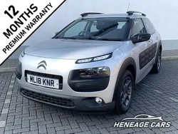 Silver Used 2018 Citroën C4 Cactus Feel Hatchback | £7,900 (Fair price)