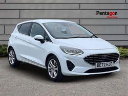 White Used 2022 Ford Fiesta Titanium Hatchback | £14,495 (Fair price)