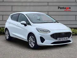 White Used 2022 Ford Fiesta Titanium Hatchback | £14,495 (Fair price)