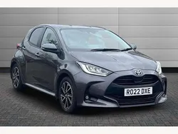 Grey Used 2022 Toyota Yaris Hybrid Design Hatchback | £16,950 (Fair price)