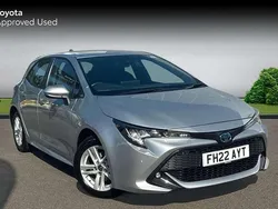 Silver metallic Used 2022 Toyota Corolla Hatchback | £17,153 (Good price)