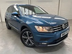 Blue Used 2018 VW Tiguan Allspace SE SUV | £15,995 (A bit pricey)