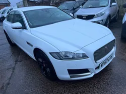 White Used 2017 Jaguar XF Portfolio Sedan | £8,749 (Fair price)