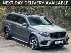 Grey Used 2017 Mercedes GLS350 AMG line SUV | £27,995 (Fair price)
