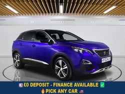 Blue Used 2020 Peugeot 3008 GT-line SUV | £10,149 (Good price)