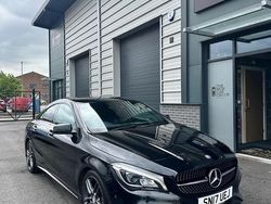 Black Used 2017 Mercedes CLA200 AMG line Sedan | £12,300 (Expensive)