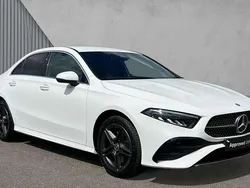 Polar white Used 2024 Mercedes A250 AMG Line Premium Sedan | £27,980 (Expensive)