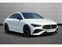 White Used 2024 Mercedes CLA180 AMG Line Premium Plus Sedan | £31,695 (Fair price)