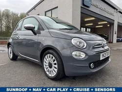 Grey Used 2021 Fiat 500 Lounge Hatchback | £8,895 (Fair price)