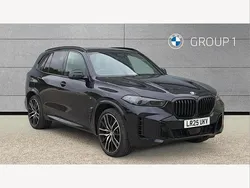 Black Used 2025 BMW X5 M Sport SUV | £73,995