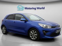 Blue Used 2021 Kia Rio 3 Hatchback | £12,500 (Fair price)