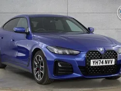 Blue Used 2024 BMW 420 Gran Coupé M Sport Coupe | £37,950 (Fair price)