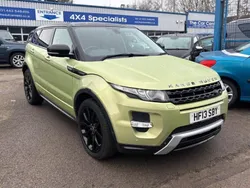 Green Used 2013 Land Rover Range Rover evoque Dynamic Estate | £9,500 (Good price)