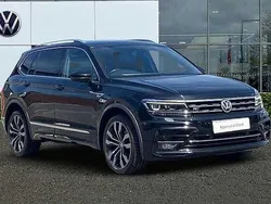 Black Used 2018 VW Tiguan Allspace R-line SUV | £19,995 (Expensive)
