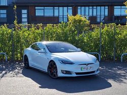 White Used 2019 Tesla Model S Performance Sedan | £30,698 (Fair price)