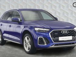 Blue Used 2021 Audi Q5 S-Line SUV | £29,150 (Fair price)