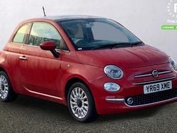 Red Used 2019 Fiat 500 Lounge Hatchback | £8,099 (Fair price)